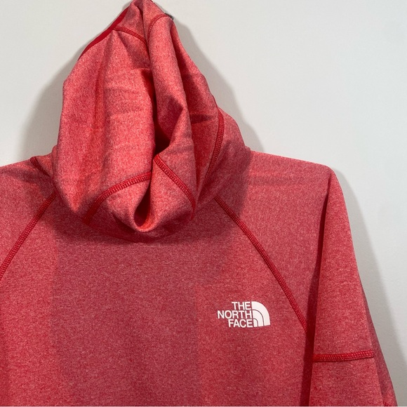 NEW North Face Men's Basin Pullover Hoodie Size M Fiery Red Colour - Picture 7 of 9